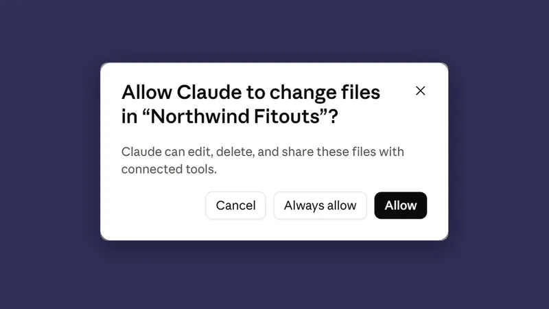 Give Claude a folder: your first real task