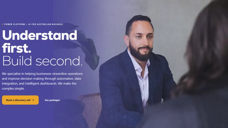 I Let AI Build My Entire Business Website
